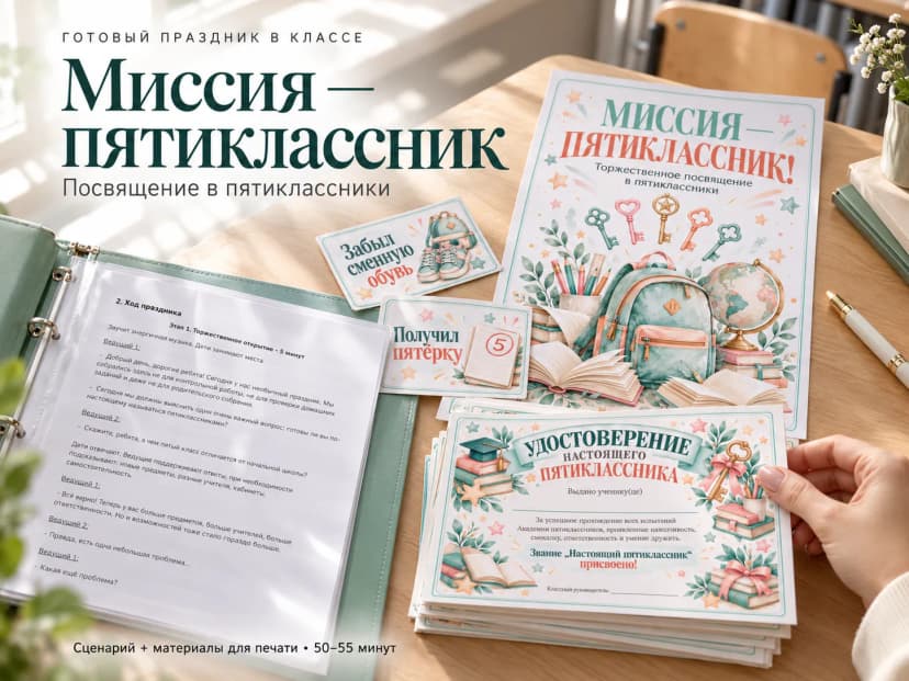 Посвящение в пятиклассники