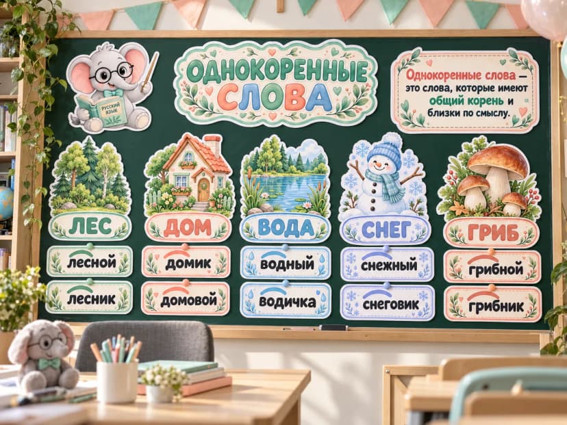 Однокоренные слова