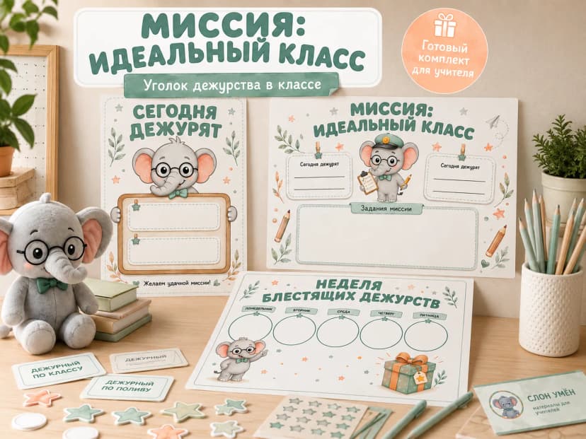 Уголок дежурства